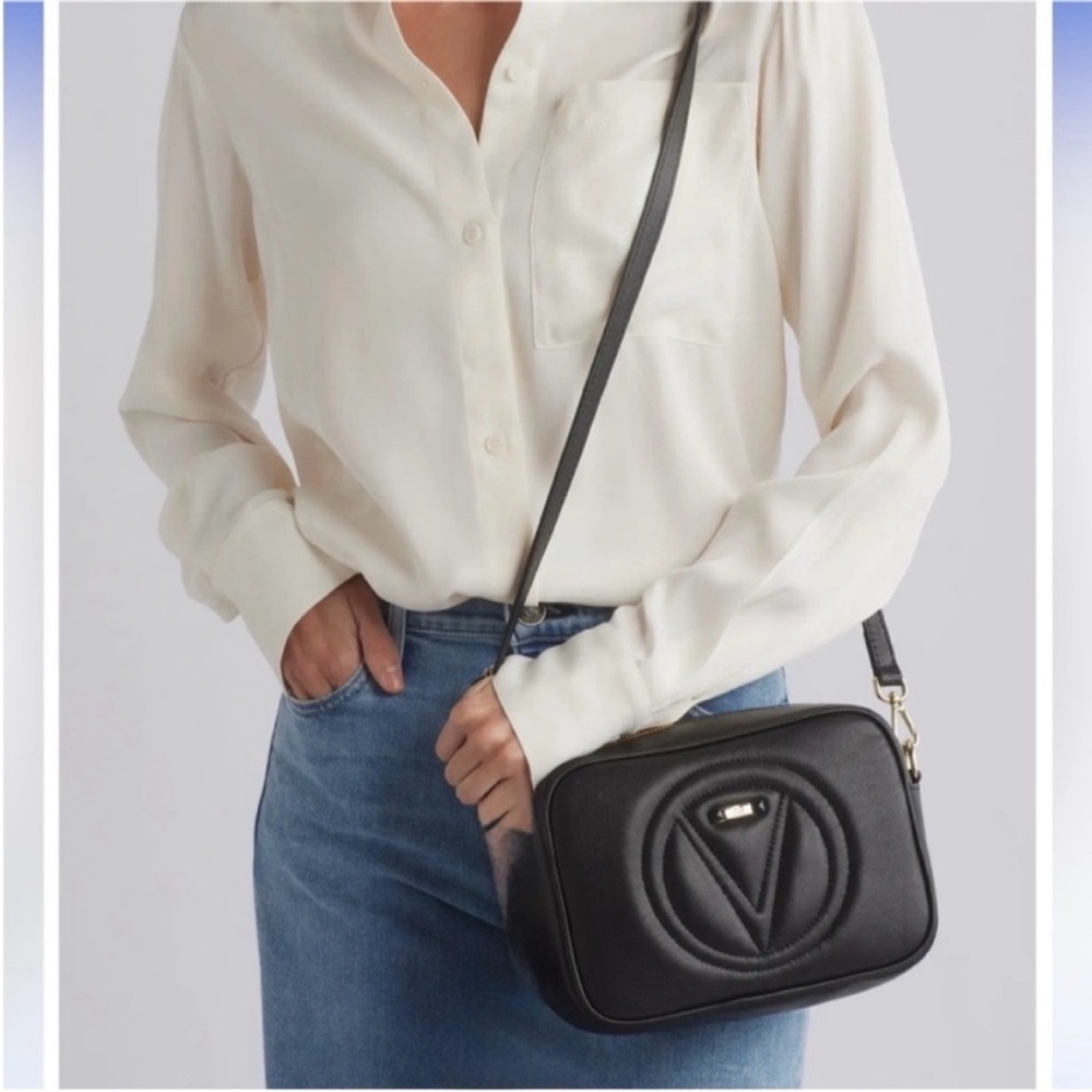 Valentino✨ Mia Black leather Bag by Mario Valentino - Picture 13 of 15